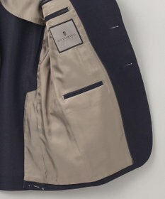 GOTAIRIKU 五大陸オリジナル素材 【防シワ/通気性抜群/ストレッチ】カラミSOLOTEXブレザー