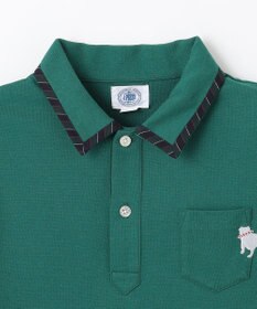 J.PRESS KIDS 【140-170cm】カノコ バックブル 半袖ポロシャツ