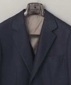 GOTAIRIKU 五大陸オリジナル素材 【防シワ/通気性抜群/ストレッチ】カラミSOLOTEXブレザー