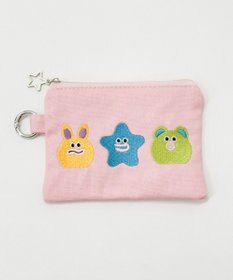 WEGO モンスター刺繍ポーチ