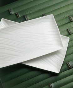 たち吉 【たち吉】白磁さらさ 焼物皿〈5枚〉 美濃焼