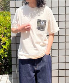 WEGO 【ユニセックス着用ITEM/MLサイズ展開】BENDAVISデニムポケットT（SS）
