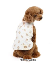 PET PARADISE ペットパラダイス はじめてタンクトップ くまちゃん柄 小型犬