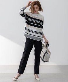 23区 S 【セットアップ対応/洗える】2WAYストレッチツイル ドロスト パンツ