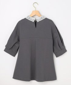 組曲 S 【先行予約・2WAY】レース襟フレンチテリーフレア カットソー