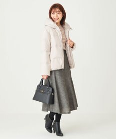 ANY SIS 【撥水】エコファイバーミックスショート ダウン