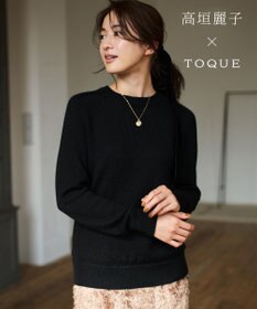 TOQUE 〈高垣麗子さんコラボ〉【ユニセックス】ベビーアルパカラグランニット