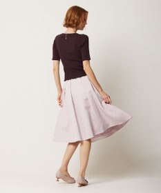 TOCCA 【WEB限定カラーあり】【消臭・洗える】RIBBON LABYRINTH JACQUARDスカート