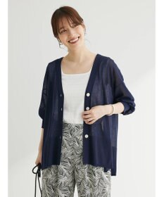 Green Parks 接触冷感Ｖネックカーデ