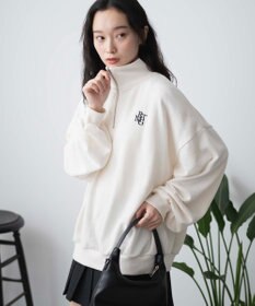 WEGO ハーフジップBIGスウェット