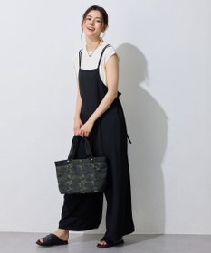 ANY 【2SET/洗濯機可】プルオーバー×キャミサロペットセット