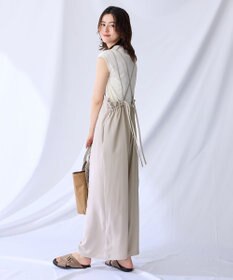 ANY 【2SET/洗濯機可】プルオーバー×キャミサロペットセット