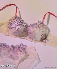 une nana cool トムとジェリー × une nana cool 3/4カップブラ