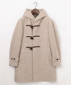 JOSEPH ABBOUD 【尾州産カシミヤブレンド×アルパカ混素材】カシミヤブレンドアルパカヘリンボン ダッフルコート