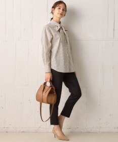 組曲 【WEB限定】ストレッチテーパード パンツ