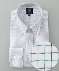 J.PRESS MEN 【PREMIUM PLEATS / 形態安定】ピンオックスタッタソールシャツ / B.D.