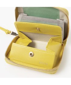 UNBILLION ペルケ perche / シープボックスキルト・ジャバラカードウォレット