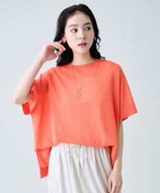 ANY リネンブレンドボクシーニット