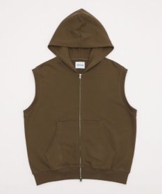 WEGO 【ユニセックス着用ITEM】ショートノースリーブZIPパーカー