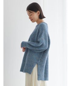 AMERICAN HOLIC Ｍｉｘヤーンラグランニットプルオーバー