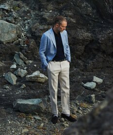 J.PRESS MEN リネンブリーザブルメッシュ ジャケット