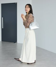 CRAFT STANDARD BOUTIQUE シアーボーダーポロ衿ニットプルオーバー