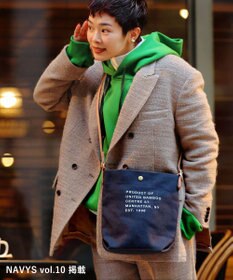 united bamboo 【NAVYS 10月号掲載】UB ベーシックバッグ(ショルダー)