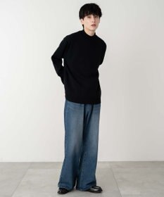 WEGO 【ユニセックス着用ITEM】ミラノリブモックネックプルオーバー