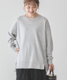 AMERICAN HOLIC 前振りロングニットプルオーバー