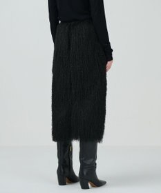 GRACE CONTINENTAL フリンジタイトスカート