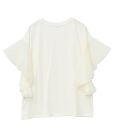 AMERICAN HOLIC 袖チュールサイドスリットプルオーバー