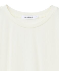 AMERICAN HOLIC 袖チュールサイドスリットプルオーバー