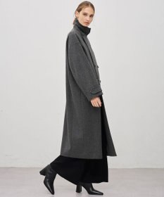 uncrave ライトメルトン ロングチェスターコート