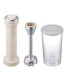 YAMATO テーブル＆キッチン 【レコルト】コードレスハンディブレンダー  クリームホワイト  RHB-2(W)