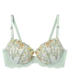 une nana cool バックスタイルまでかわいい Steppe Flower ワイヤーブラ