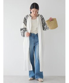 AMERICAN HOLIC インドコットン袖刺繍ワンピース