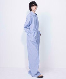 NAVE 【ReNAVE・セットアップ可/洗える/接触冷感/UVケア】コットンポリブロード オールインワン