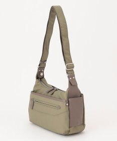 Y'SACCS 【ムック本掲載】【ナイロンタフタ×リサイクルレザー】デイリーショルダー　Sサイズ