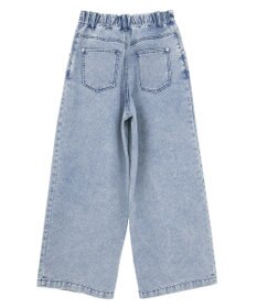 Green Parks デニムタックワイドパンツ