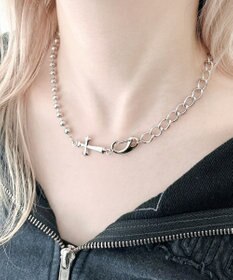 WEGO Lカラビナモチーフネックレス