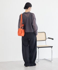 earth music&ecology 裾ドロストスウェットパンツ