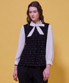 TOCCA 【八木アリサさん着用】【消臭】FLOWER HIDE AND SEEK ジレ