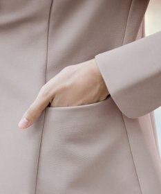 Tiaclasse L 【ストレッチジョーゼット】フレアジャケット