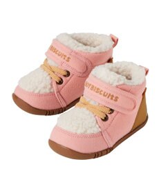 MIKI HOUSE HOT BISCUITS 【11.5-13.5cm】 かかと顔ドン あったかボア付き ファーストシューズ