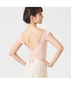 Chacott ◎【Nela ライン】キャップスリーブレオタード