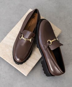 INTER-CHAUSSURES 【FABIO RUSCONI】EVAタンクソールビットローファー