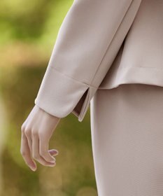 Tiaclasse L 【ストレッチジョーゼット】フレアジャケット