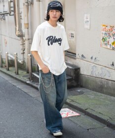 WEGO 【ユニセックス着用ITEM//MLサイズ展開】接触冷感グラフィックBIG　T（SS）