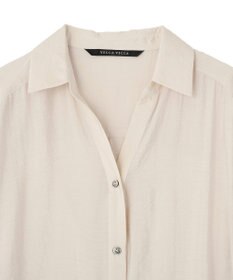 YECCA VECCA シアー2way袖バルーンチュニック