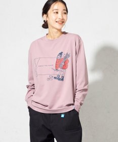 SHARE PARK LADIES 【LADIES】吸水速乾 フロントプリントTシャツ